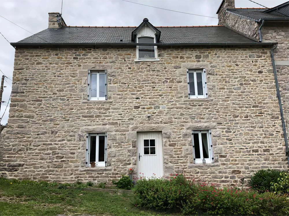 Tradipierre Renovation Batiments Anciens Et Extension En Pierres A Plurien 22 Rejointoiement De Facade Sur Erquy 10